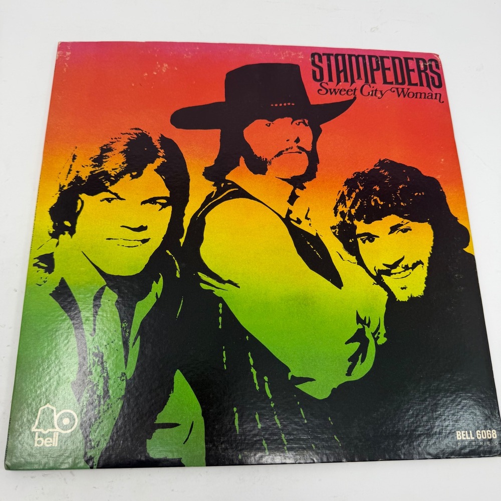 The Stampeders Sweet‎ City Woman Vinyl LP Bell 6068 Stereo 1971 Canadian Rock